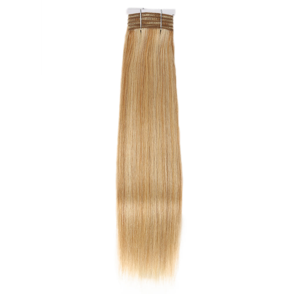  piano blonde colored 27/613 silky straight virgin human hair bundles