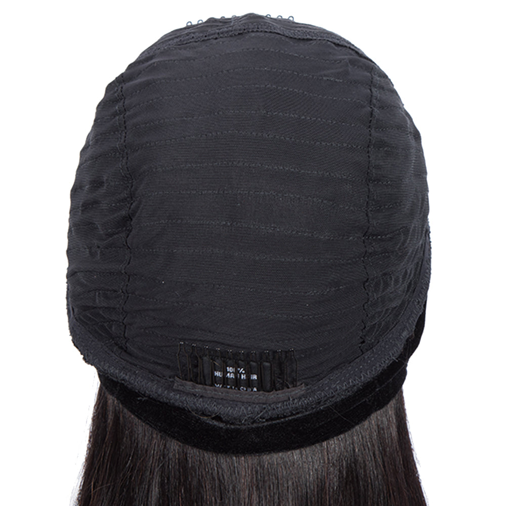 low maintenance glueless human hair wigs