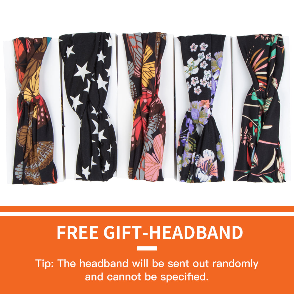 qvr free send headband with headband human hair wigs