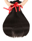 healthy end natural black stiraght brazilian human hair bundles