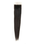 4*4 lace closure natural black virgin human hair 