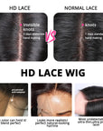 Hd Transparent Lace Frontal Wig 30Inch Body Wave Lace Front Human Hair Wigs 200 Density 4x4 5x5 Lace Closure Wigs For Women