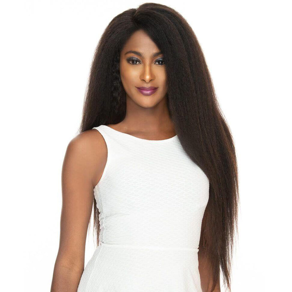 qvr mongolian kinky straight human hair bundles