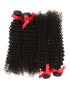 qvr natural black malaysian hair deep curly human hair bundles