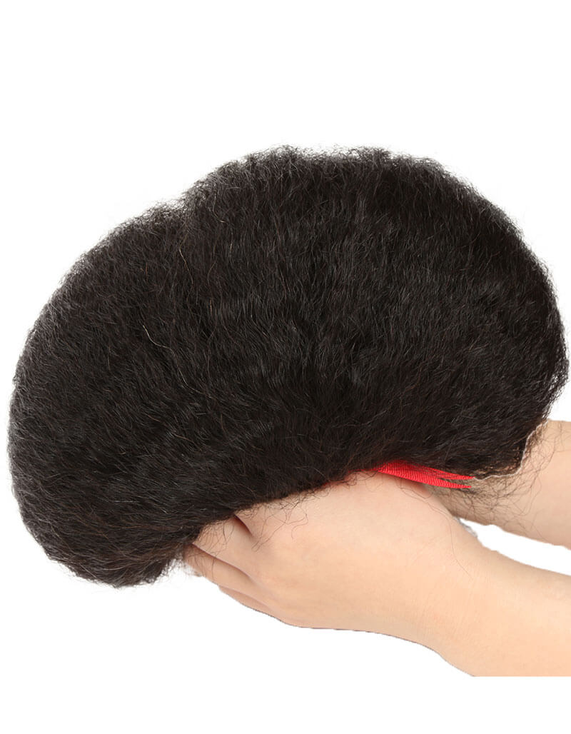 voluminous monogolian kinky straight natural black human hair bundles