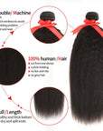 advantages of qvr monogolian kinky straight natural black human hair bundles