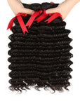 natural color peruvian hair deep wave human hair bundles