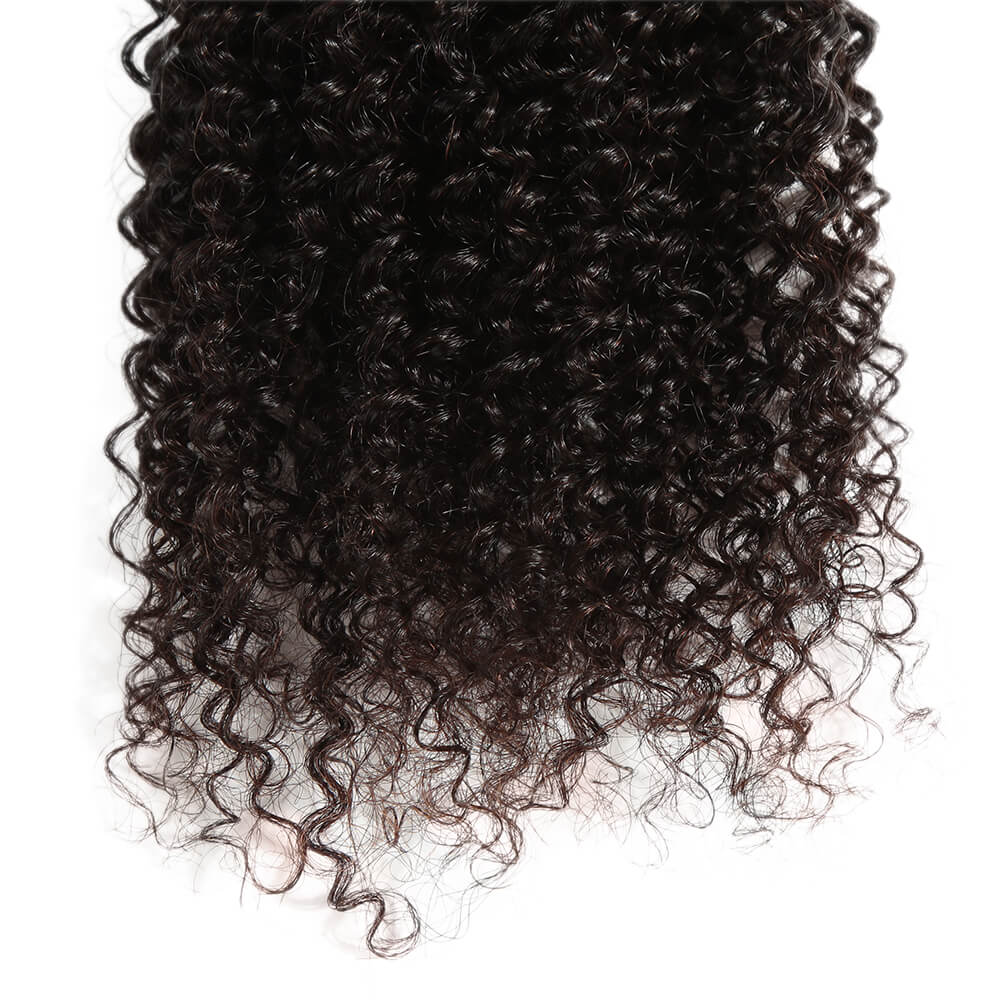 no split ends kinky curly natural black human hair bundles