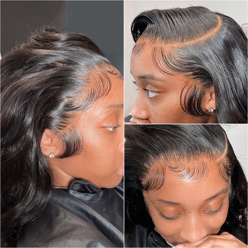 qvr hd lace wigs with pre-plucked hairline for sleek, natural look