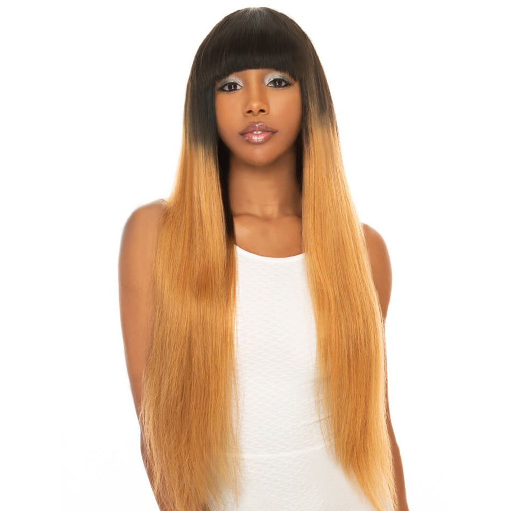 qvr silky straight t1b/27 human hair bundles
