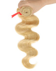 chemical free honey blonde body wave human hair bundle 1pc