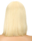 lace front blonde short bob wigs for everyday wear