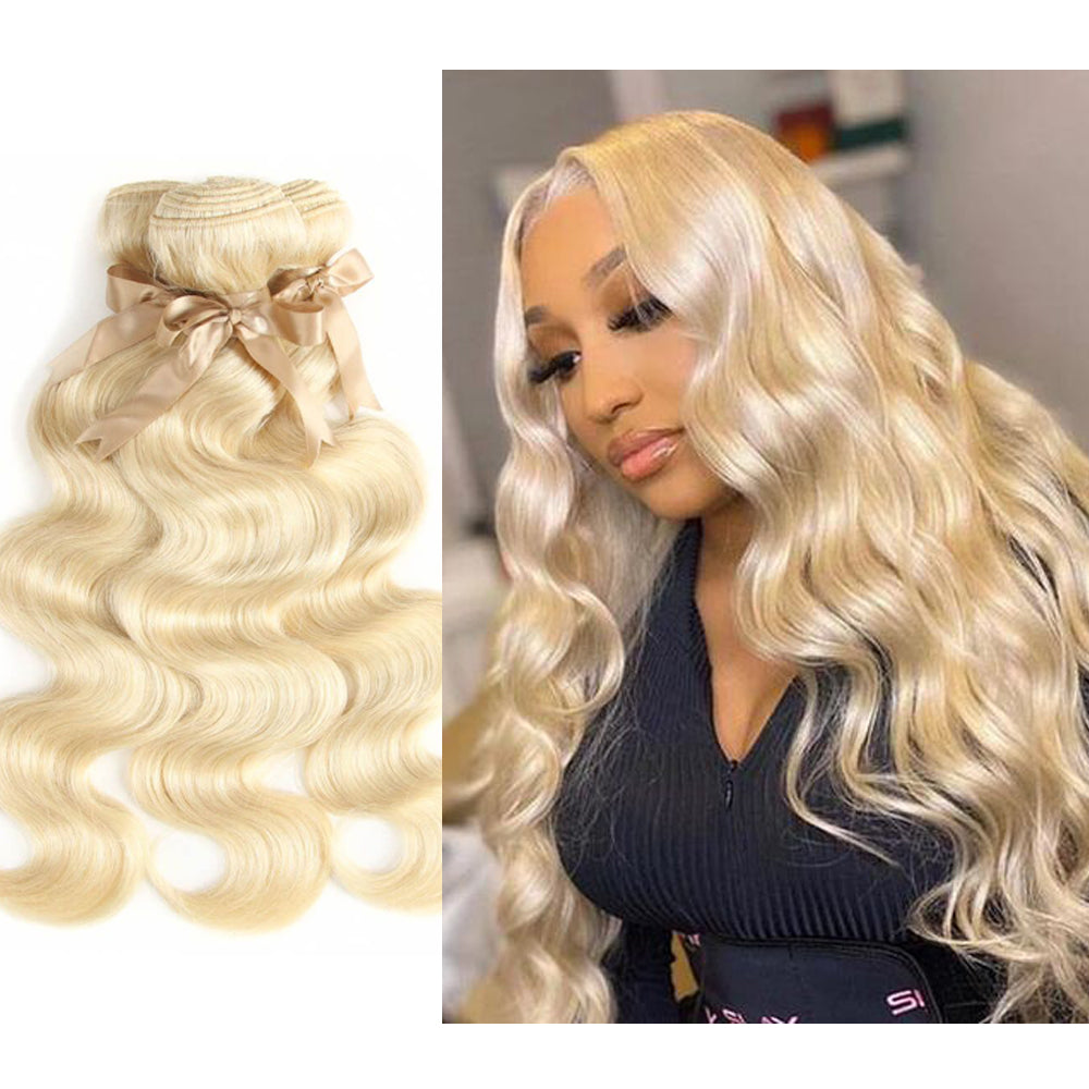 qvr body wave 613 blonde brazilian human hair bundles 3pcs
