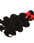 body wave natural black human hair bundles 3pcs