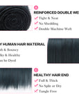 advantages of qvr ink blue jade shade straight human hair bundles