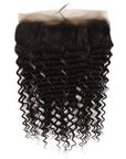 360 lace closured curly hair weave