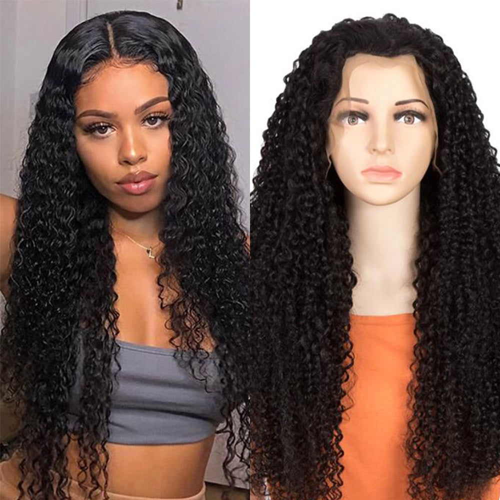 human hair wigs curly wave style for black women