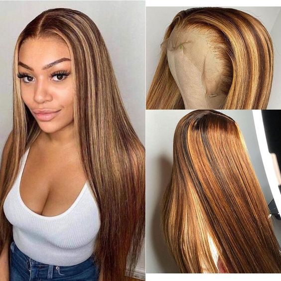 qvr wigs 13x4x1 lace human hair wigs with 180% density