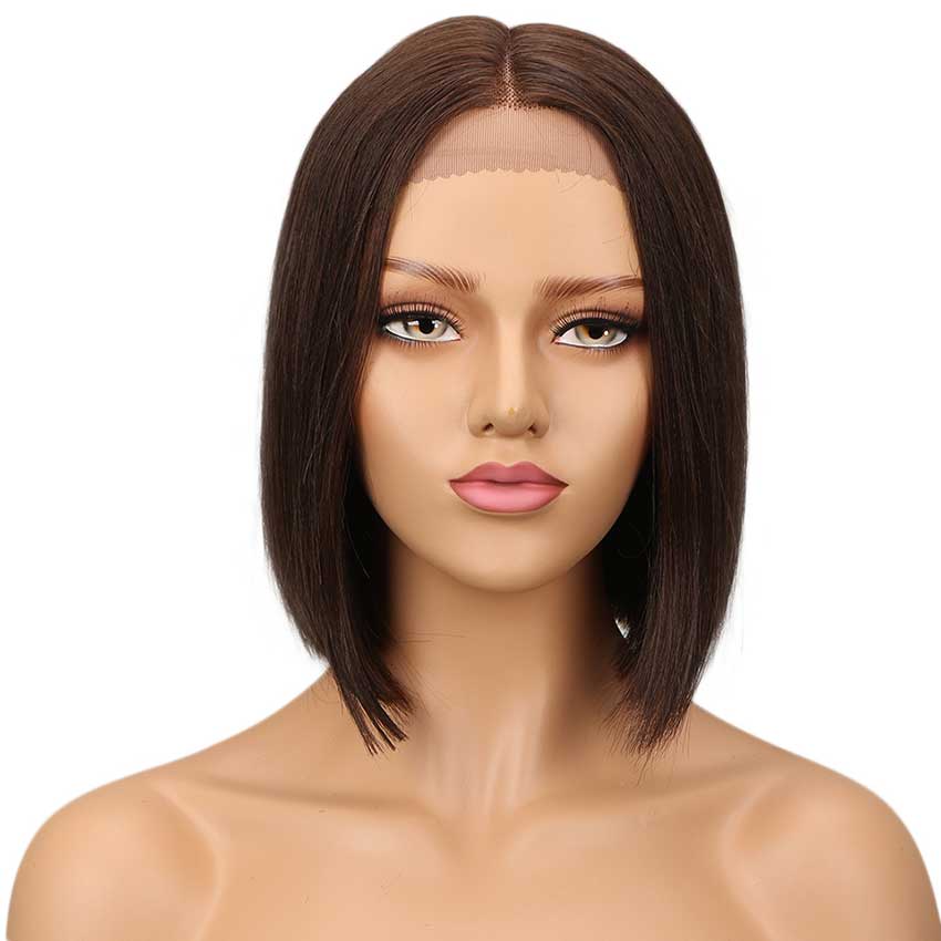 10 inch bob wigs for black women with smooth texture