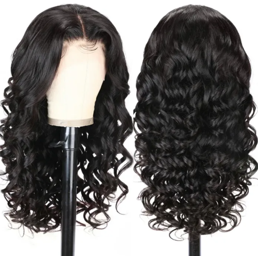 human hair wigs with natural hairline and bounce