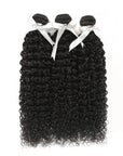 bohemian curly natural black human hair bundles 3pcs
