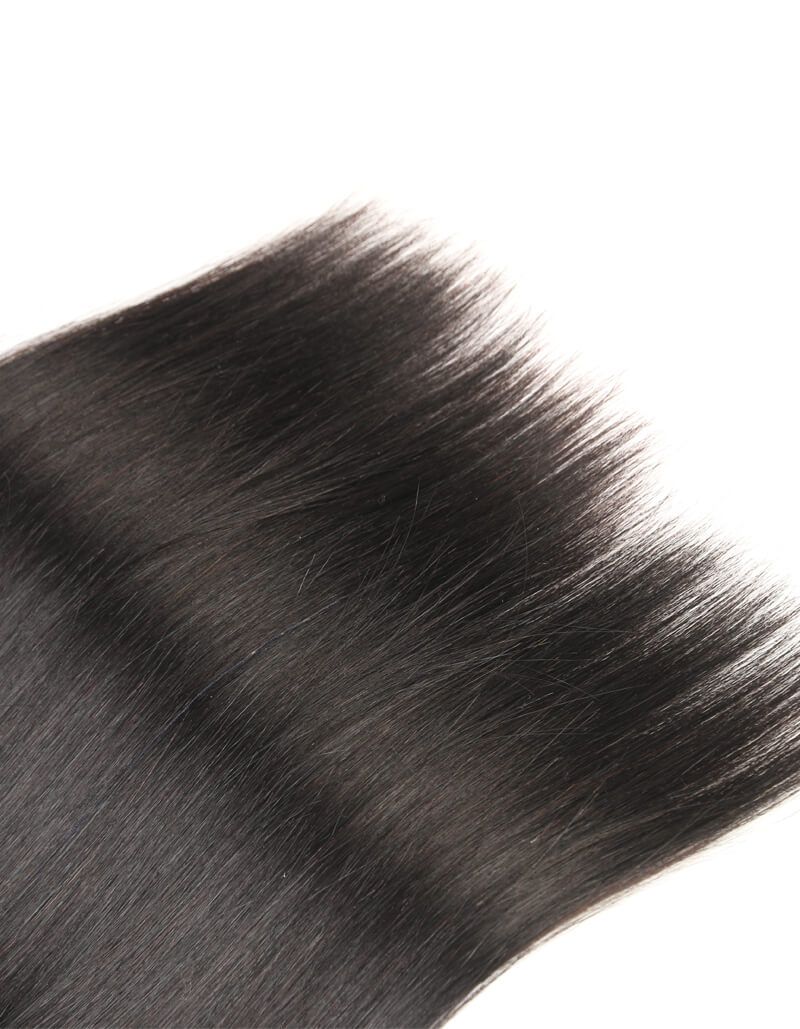 healthy end silky straight natural black human hair bundles 3pcs
