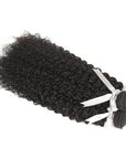 jerry curly natural black human hair bundles 3pcs