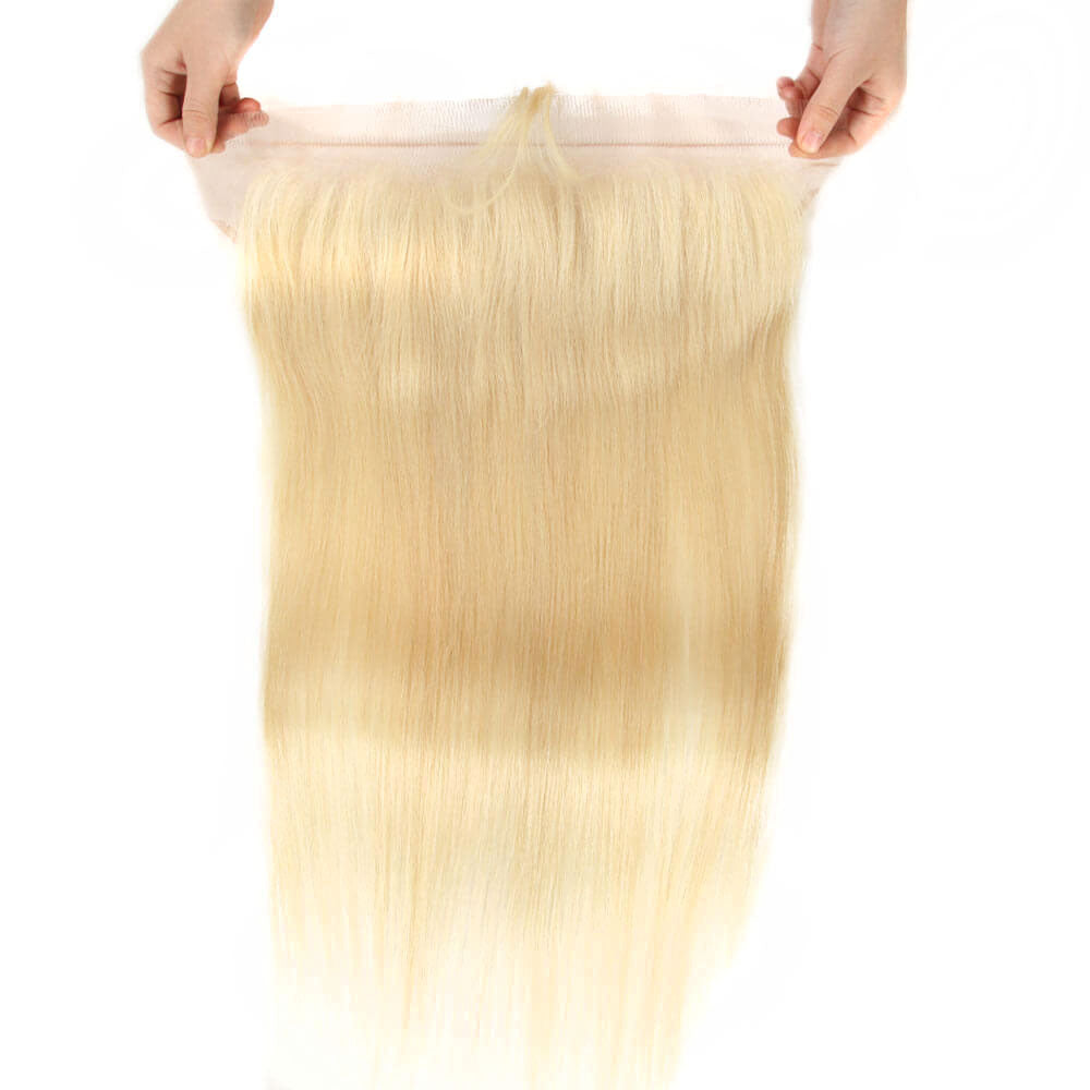 613 blonde body wave 13*4 lace closure hair weave