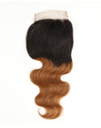 qvr t1b/30 body wave human hair with lace closure
