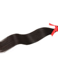 black silky straight human hair bundles no split end