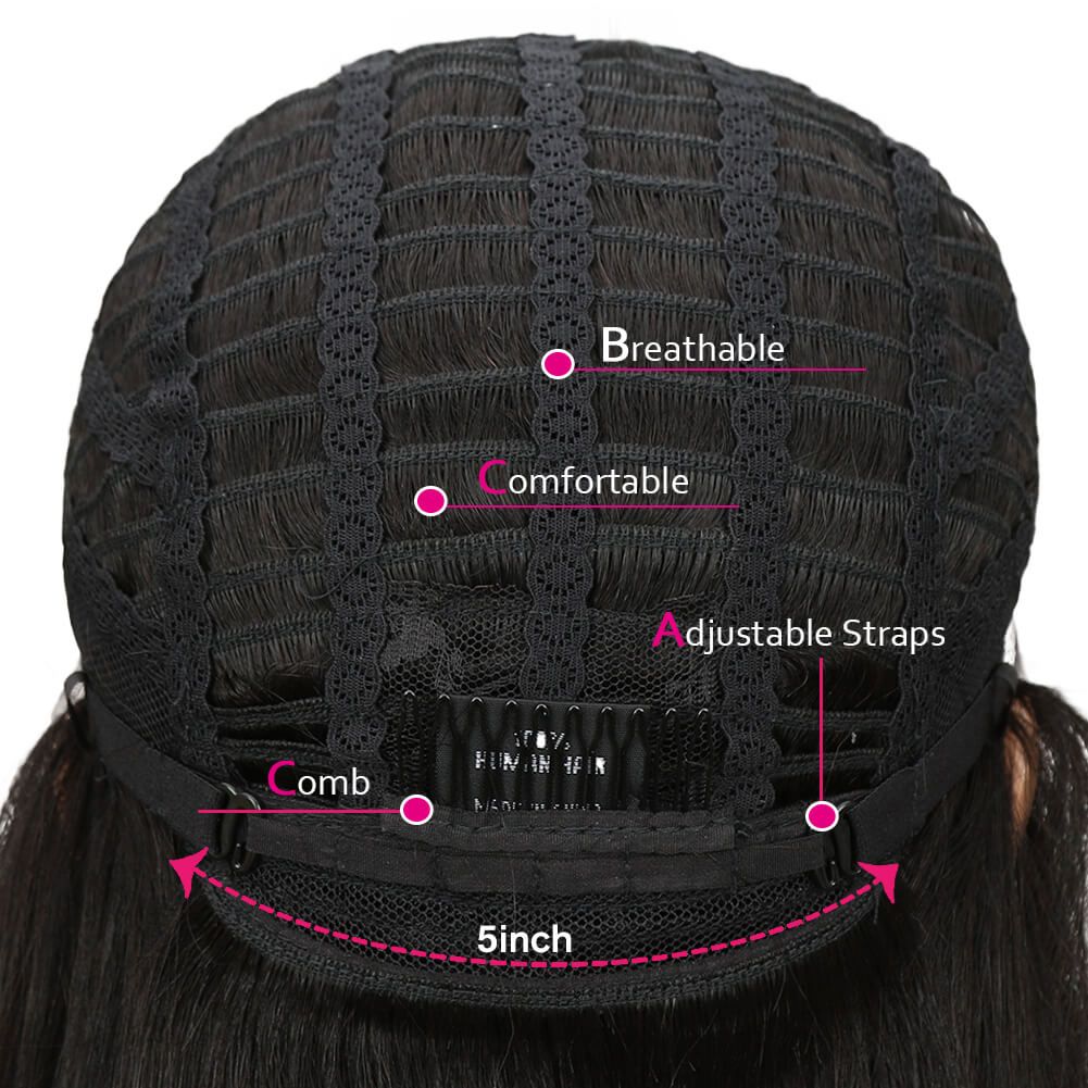smooth and sleek 16 inch lace front bob wigs for black queens
