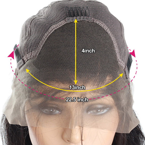 Ginger Blonde Wig 13x4 HD Lace Front Wig Body Wave Human Hair Wigs Blonde Orange Wig