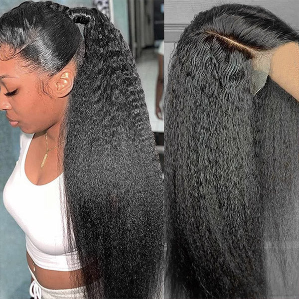 qvr wigs full lace kinky straight for confident black women